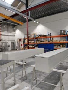 Produktion af aluminiumskasser