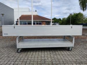 Lukket aluminiumskasse
